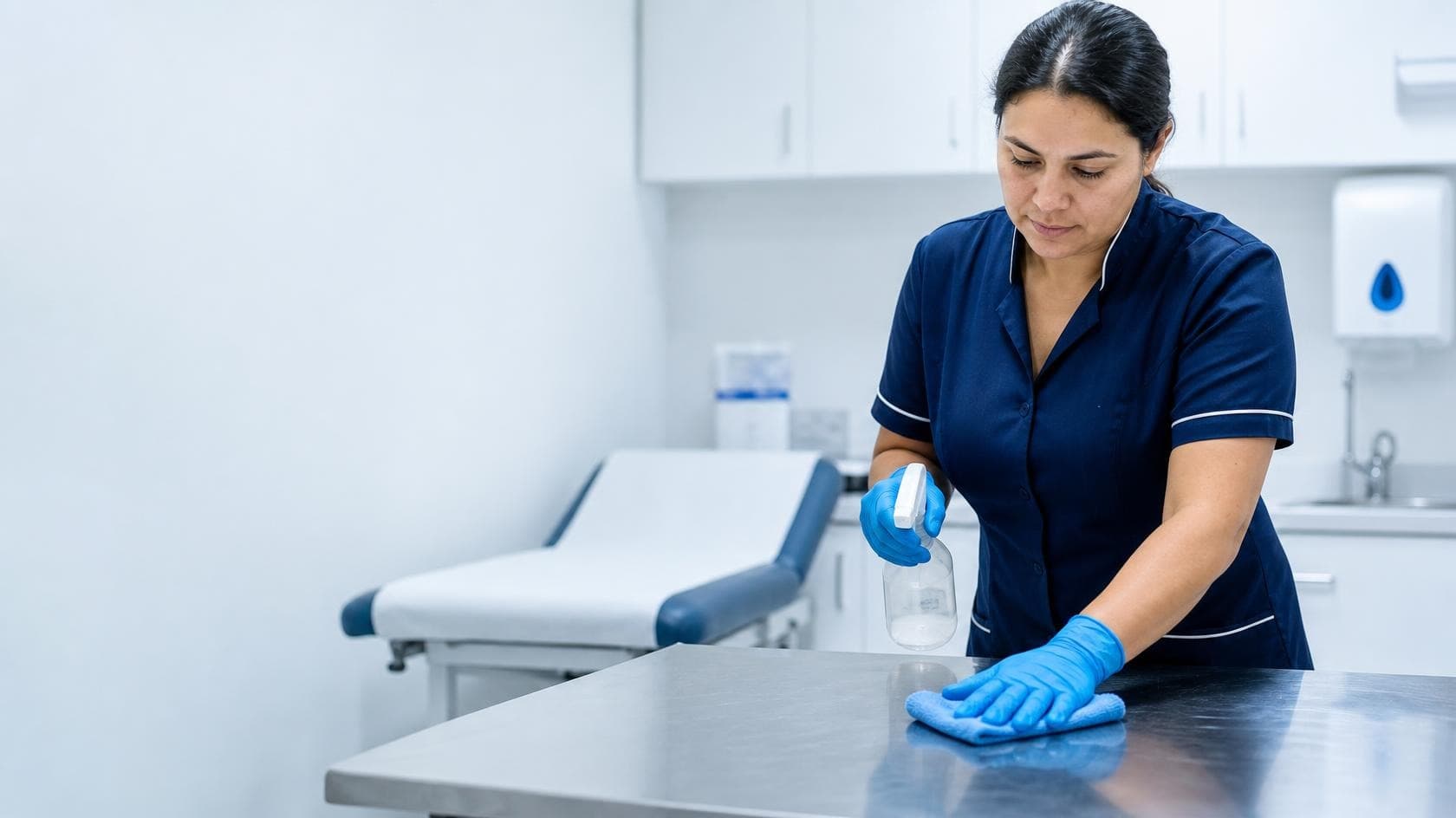 Healthcare facility cleaning by Magic Hands